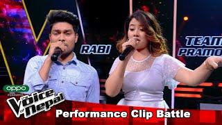 Ravi Vs Sanju "Maya" Battle Round - The Voice of Nepal 2021