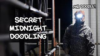 SECRET Midnight Doodling On The Doodle House | Mr Doodle