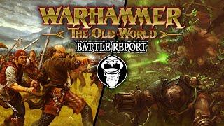 Empire of Man Vs Skaven - 2000pts - Warhammer Old World Battle Report!