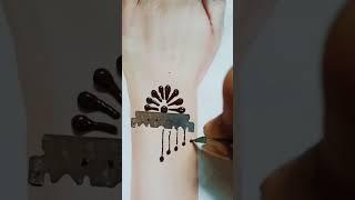 simple Mehndi Designs| cute easy trick Mehendi Designs|easy mehendi #short#mehendi#2024