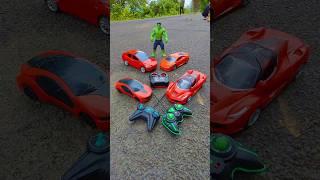 Remote Wali Tesla X90D and Three Racing Car Drive Tasting 