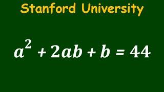 Can you Solve Stanford University Admission Interview Question?️️