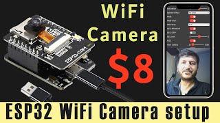 How to setup and use ESP32 Cam with Micro USB WiFi Camera