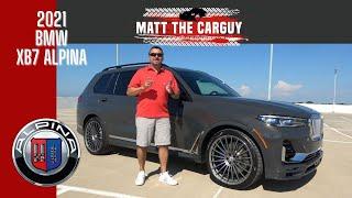 2021 BMW ALPINA XB7 Walkaround Review and Test Drive | Matt the car guy