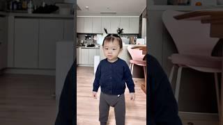 오늘의 헤어스타일은 삐삐 #삐삐머리 #육아일기 #아기일상 #아기브이로그