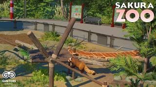 Designing a Red Panda Habitat | Sakura Zoo | Planet Zoo Franchise Mode