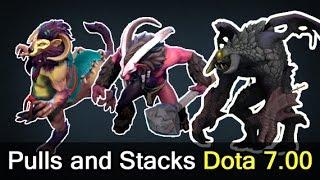 Pulling and Stacking creeps — Dota 7.00 guide