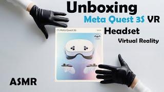 Unboxing the Meta Quest 3S VR MR Headset totally impressive! | ASMR