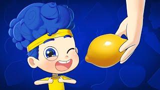 Yummy Fruits & Vegetables with Cartoon Heroes | D Billions Kids Songs