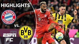 Bayern Munich vs. Borussia Dortmund | Bundesliga Highlights | ESPN FC