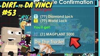 BOUGHT A MAGPLANT 5000!! | Dirt to Da Vinci Wings #53 | Growtopia