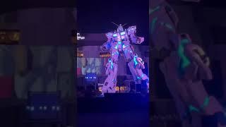 日本 東京 台場 高達 RX-0 獨角獸 變身