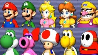 Mario Party 9 - All Characters