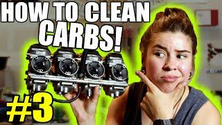 How to Clean Motorcycle Carburetors - Full Breakdown & Rebuild (#3 OF 3)