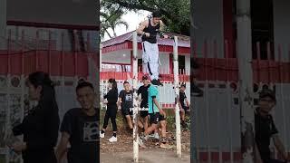 izin reaction bang casis dan tetap semangat  #calisthenics #brutal #pullup #fyp #backlever