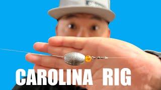 How to Carolina Rig for Surf Fishing [BEGINNER Tutorial Part 1 of 2]