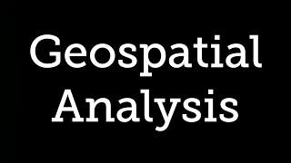 Geospatial Analysis - UMW Graduate Program