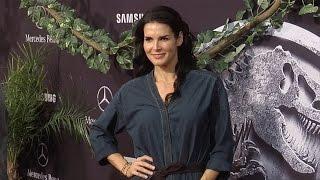 Angie Harmon (Rizzoli & Isles) "Jurassic World" Hollywood Premiere Red Carpet