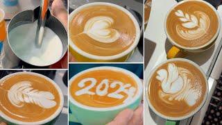 How to Make Latte Art Designs with Perfect Milk Pouring and Espresso Brewing | Step-by-Step Guide