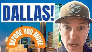 Living in Dallas TX- Top Things to Know BEFORE Moving to Dallas TX