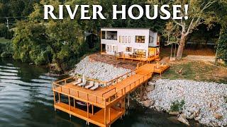 This Family Airbnb is on the River! Stunning Location Full Tour!