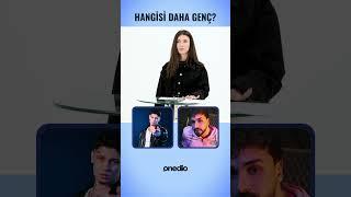 Hangi Ünlü Daha Genç Tahmin Et  M Lisa Yarışıyor  Alizade vs Norm Ender  #shortsvideo #shorts