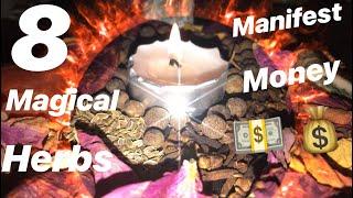 8 Magical Herbs To Manifest Money!