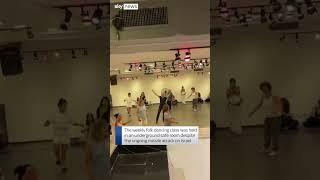 Israeli dance class continues in Tel Aviv through Iran's missile strikes