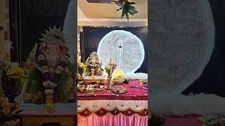 Ganpati Bappa Chandrayan - 3 Decoration #ganeshchaturthi #viral