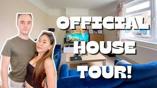 OFFICIAL HOUSE TOUR️+FILIPINA & BRITISH YOUNG COUPLE LIVING TOGETHER️|CAMRITCHVLOG