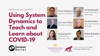 Using System Dynamics to Teach and Learn About COVID19