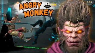 Monkey King woke up and Decided Bruta!ity  Monkey against Herald & Legion || Shadow Fight 4 Arena