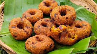 Suji or Aloo ki crispy Nasta in 10 min|Rava Doughnut Recipe |Evening Snacks recipe