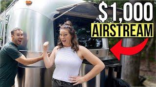 INSIDE an Airstream Bought for $1,000