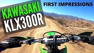 Kawasaki KLX300R — Test Ride & First Impressions!