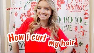 HOW I CURL MY HAIR! | VLOGMAS DAY 17 | Bryleigh Anne