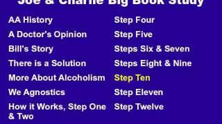 Joe & Charlie Big Book Study Part 13 of 15 - Step Ten