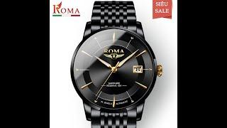 Đồng hồ Nam ROMA ITALIA 1902 Sang trọng, Chống Nước Rất Tốt(Shop có cung cấp link đặt hàng bên dưới)