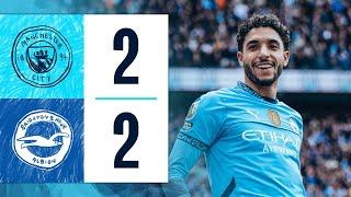 HIGHLIGHTS! City held by Seagulls | Man City 2-2 Brighton | Premier League