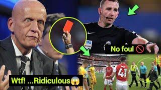 Collina Calls for Referee Punishment After "Ridiculous" Red Card in Arsenal-Brighton Clash