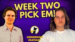 How To WIN IT ALL In Underdog Pick 'Em In Week Two