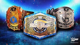 The Complete Updated History Of Every WWE Shop Signature Series Belt Ever Released!