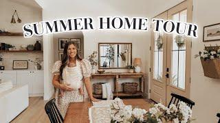 SUMMER HOME TOUR 2024 | simple summer decorating ideas!