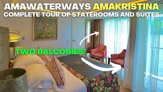 AmaWaterways AmaKristina Complete Stateroom and Suite Guide 2022