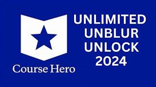 How to unblur course hero 2024 New Method