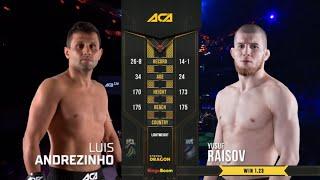 Жоао Луиз Ногуейра vs. Юсуф Раисов | Joao Luiz Nogueira vs. Yusuf Raisov | ACA 97