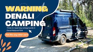 WOW! DENALI NATIONAL PARK CAMPING IS DIFFERENT! | RVing to Alaska