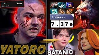 Can't Stop This Bear! Yatoro's Ursa GODLIKE vs. Satanic | Dota 2 