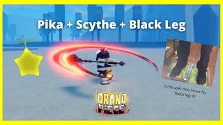 [GPO] Pika + Scythe + Black Leg Combo