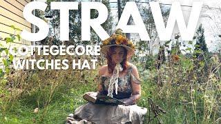 Cottagecore Witches Hat- DIY tutorial